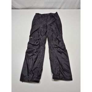 Outdoor Research Helium Rain Pants Mens Small Black Pertex Hiking Packable